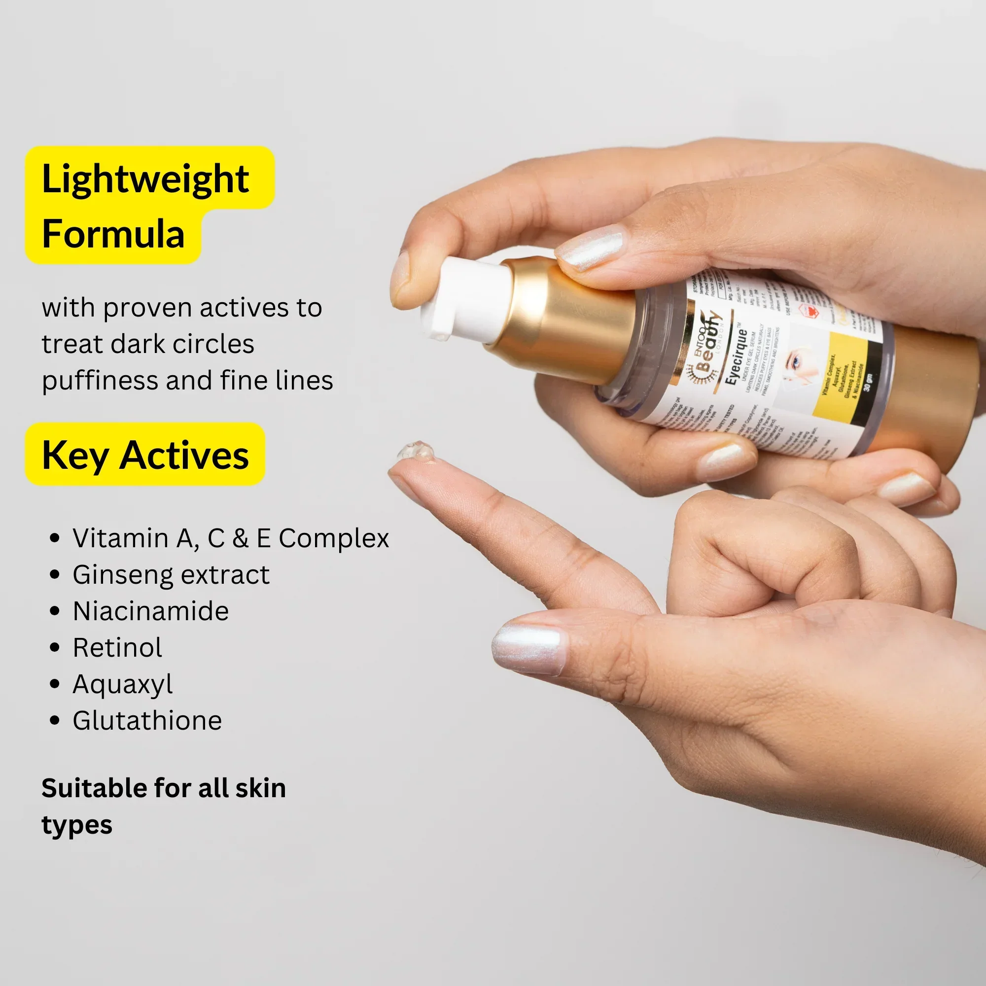 Eyecirque ADVANCE Under Eye Gel Serum (30 g) - Image 4